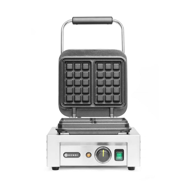 Hendi wafelmaker Brusselse wafels 2200W – professioneel wafelijzer voor horeca