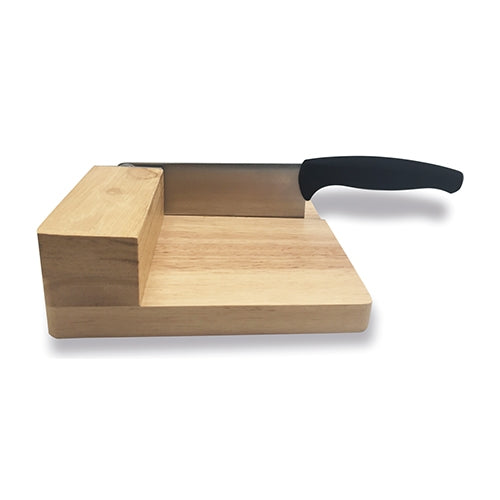 EMGA Kaassnijder met houten snijplank – kaassnijplank voor bar en restaurant