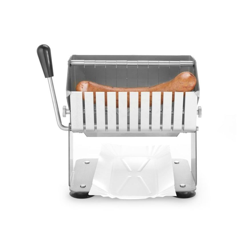 Hendi worstsnijder rvs handmatig 214x155x205 mm – snijmachine voor worst en salami