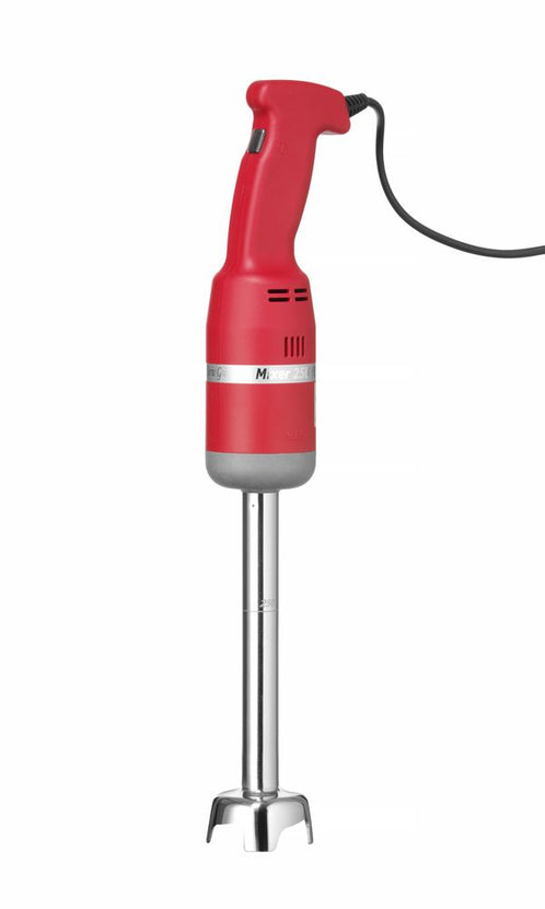 Staafmixer Hendi 250 met rvs mixstaaf voor pureren in de restaurantkeuken