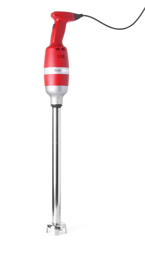 Hendi staafmixer 400 met garde en opbergrek 400W – complete mixerset voor de horeca