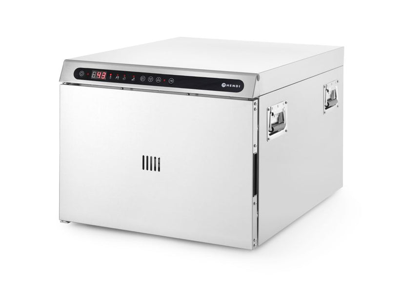 Hendi slow cooking oven 230V – compacte RVS oven voor restaurant en cateringkeuken