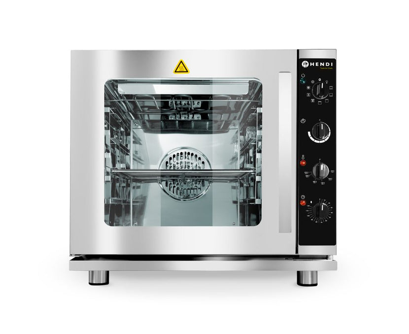 Hendi hetelucht stoomoven met grill – 4x GN 2/3 combisteamer voor restaurant en keuken
