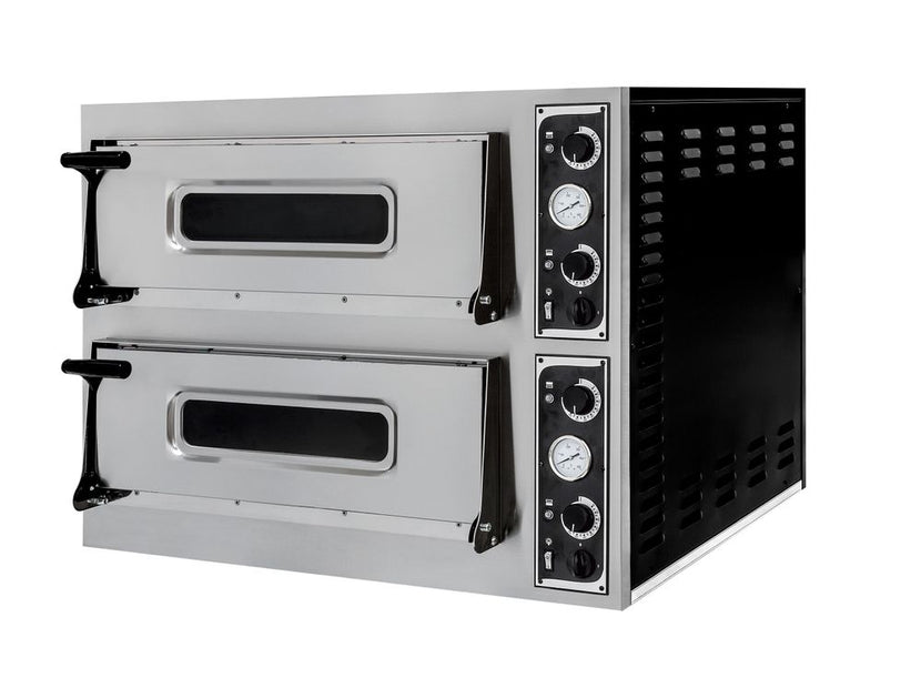 Hendi pizzaoven Basic 44 G 9400W – gasgestookte pizzaoven voor pizzeria en horeca