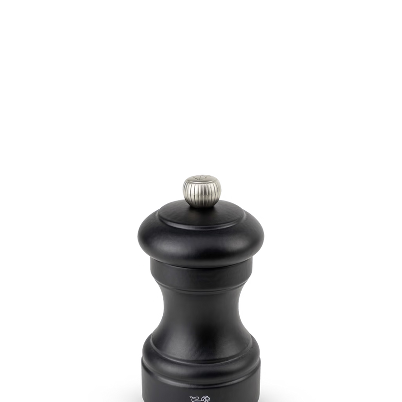 Peugeot Bistro pepermolen mat zwart 10 cm – strakke zwarte pepermolen voor restaurant en bar