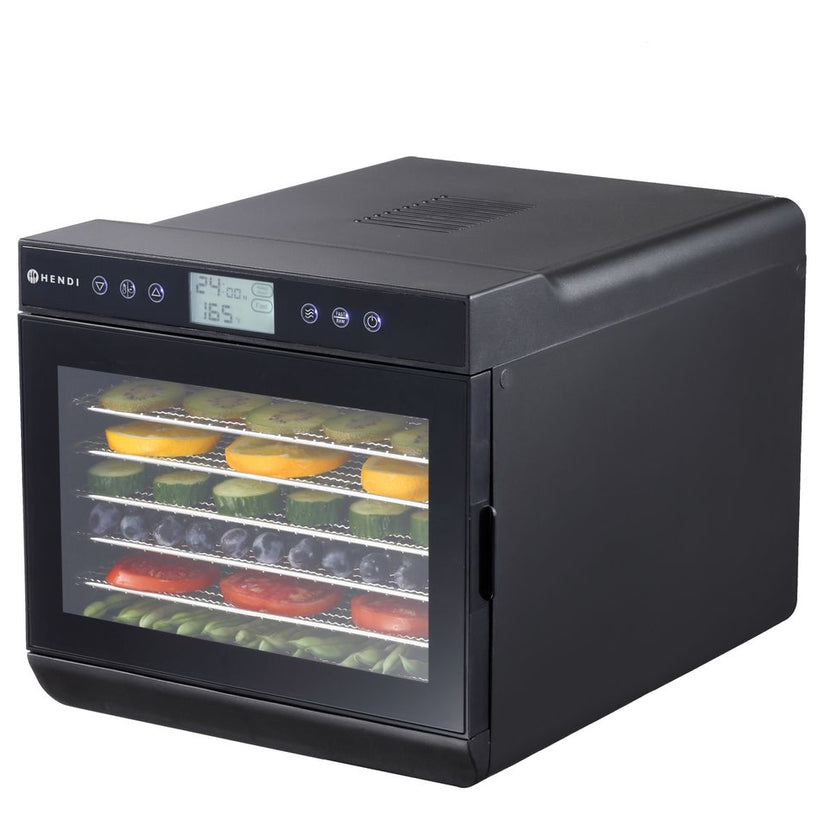 Hendi voedseldroger 7 laags Kitchen Line – dehydrator voor fruit, groente en kruiden