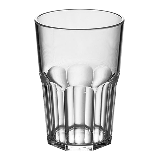EMGA Waterglas Prestige polycarbonaat 43 cl – groot breukvast glas voor terras en catering