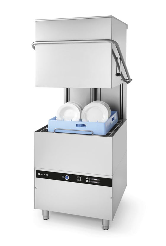 Hendi doorloop vaatwasser K1500 400V 8600W – doorschuifmachine voor grootkeuken
