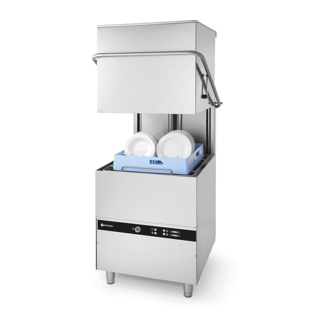 Hendi doorloop vaatwasser K1500 400V 8600W – doorschuifmachine voor grootkeuken