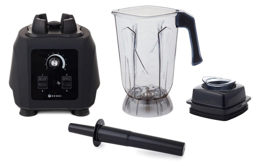 Powerblender van Hendi 1500W met regelbaar toerental voor bar en restaurant