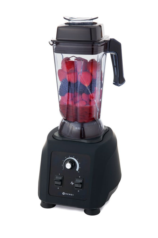 Hendi krachtige blender 2,5 l 14000-25000 tpm 1500W – powerblender voor smoothies