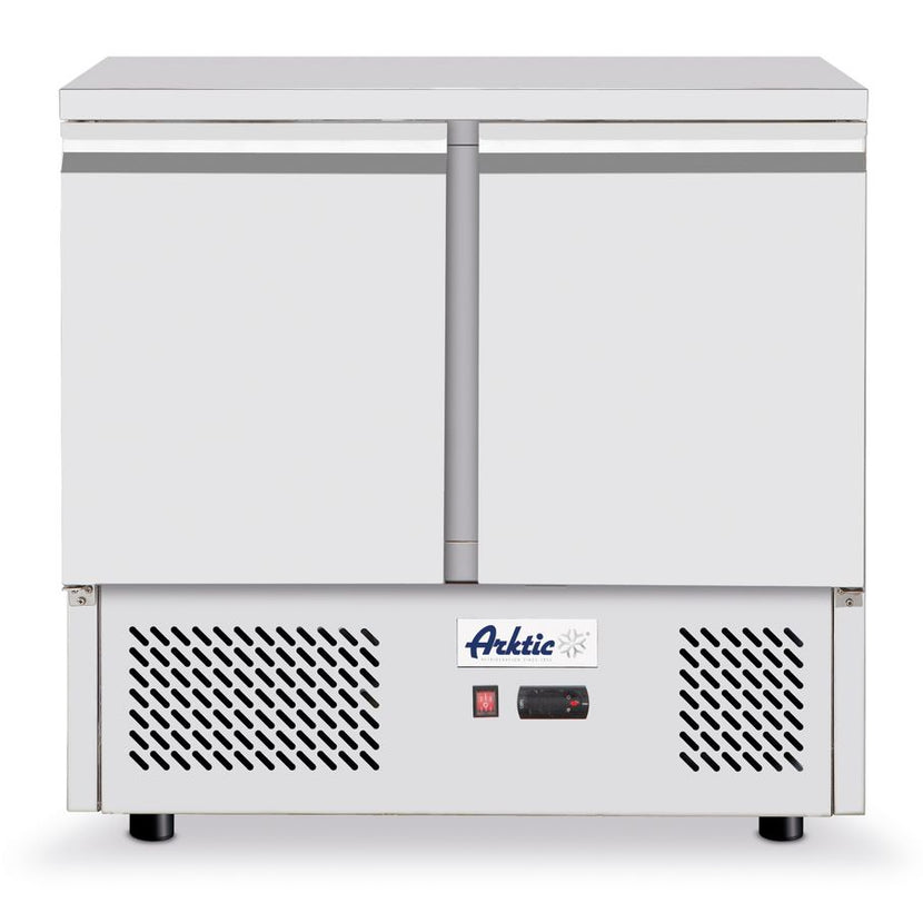 Hendi koelbank 2 deurs – 900x700x850 mm -2/+8 °C koelwerkbank voor de horecakeuken