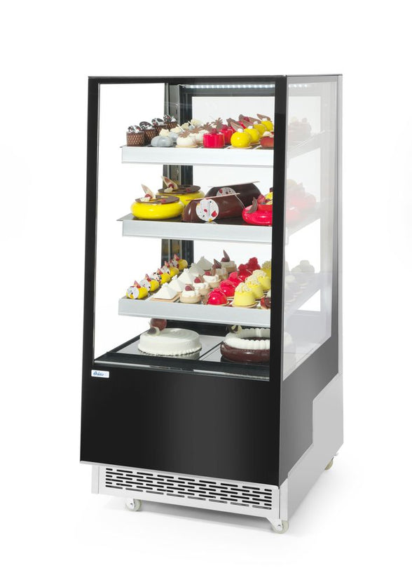 Hendi displaykoeling 300 liter – verlichte vitrinekast voor tankstation, shop en horeca