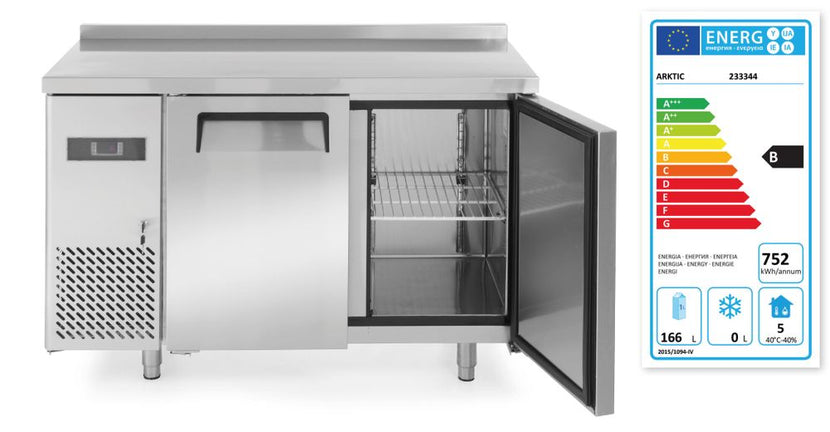Hendi Kitchen Line koelbank met twee deuren – 220 liter koeling onder het werkblad