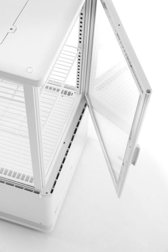 Hendi koelvitrinekast 58 l zwart – toonbankkoeling voor lunchroom, hotel en catering