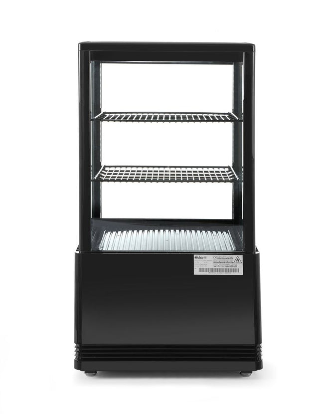 Hendi displaykoelkast 58 liter wit – compacte presentatiekoeling voor bakkerij en café