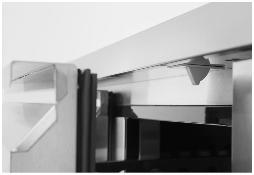 Hendi koelwerkbank lades 1360 mm – werkblad met koeling voor snackbar en catering