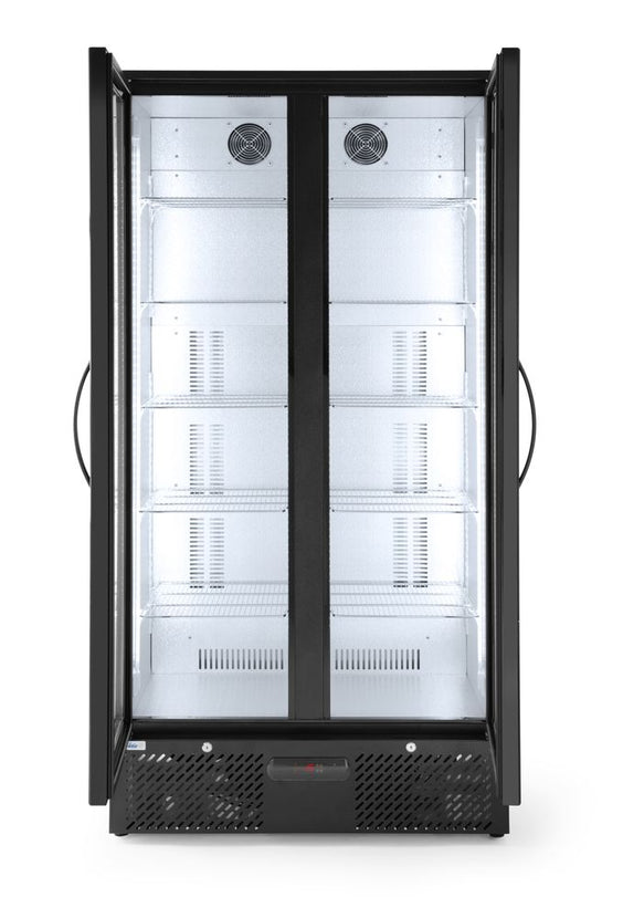 Hendi backbar schuifdeurkoelkast XL – 458 l koeling voor bier en frisdrank in de horeca