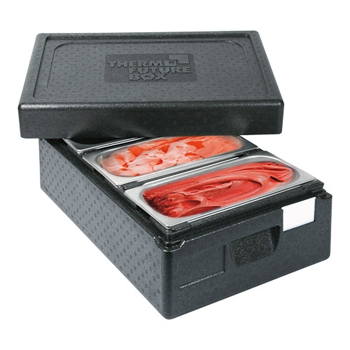 EMGA IJstransportbox 3x36x16 van binnen – ruimte voor drie ijsbakken bij catering