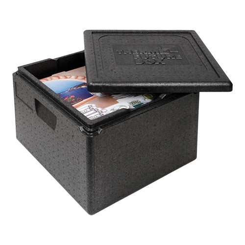 EMGA Thermo pizzabox 33x35x35 cm – hoge warmhoudbox voor pizzabezorging