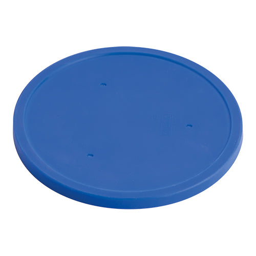 EMGA Dinnerdeksel Ø 25,5 cm blauw – rond deksel voor maaltijdborden in de zorg