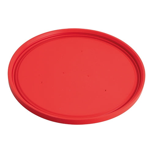 EMGA Rood dinnerdeksel 25,5 cm in detail – kleurherkenning bij maaltijdbezorging
