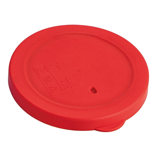 EMGA Dinnerdeksel Ø 11,5 cm rood – rood deksel voor soep- en bijgerechtschalen