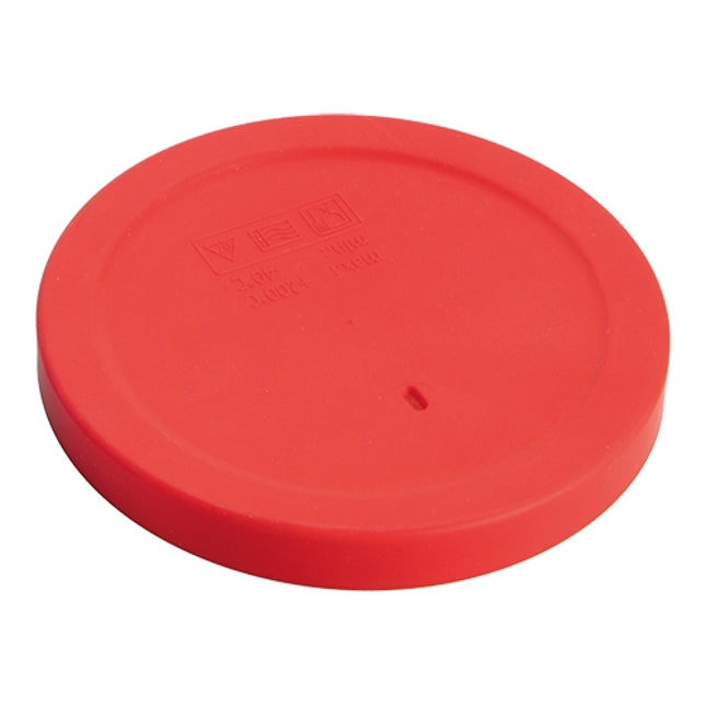 EMGA Dinnerdeksel Ø 13 cm rood – rood deksel voor 500 ml maaltijdschalen