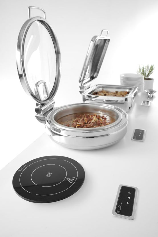 Inbouw inductieplaat van Hendi 800W – discreet verwarmen onder het buffetblad