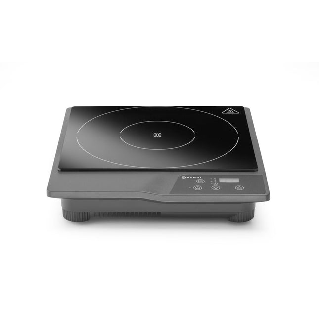 Hendi inductiekookplaat digitaal 230V 1800W – losse kookplaat voor keuken en buffet