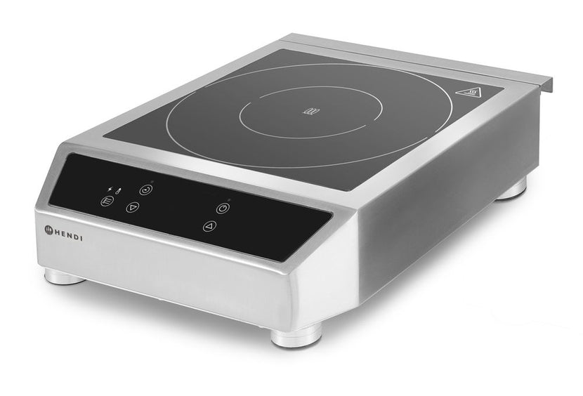 Hendi inductiekookplaat 3500W 340x450x120 mm digitaal – kookplaat voor horecakeuken