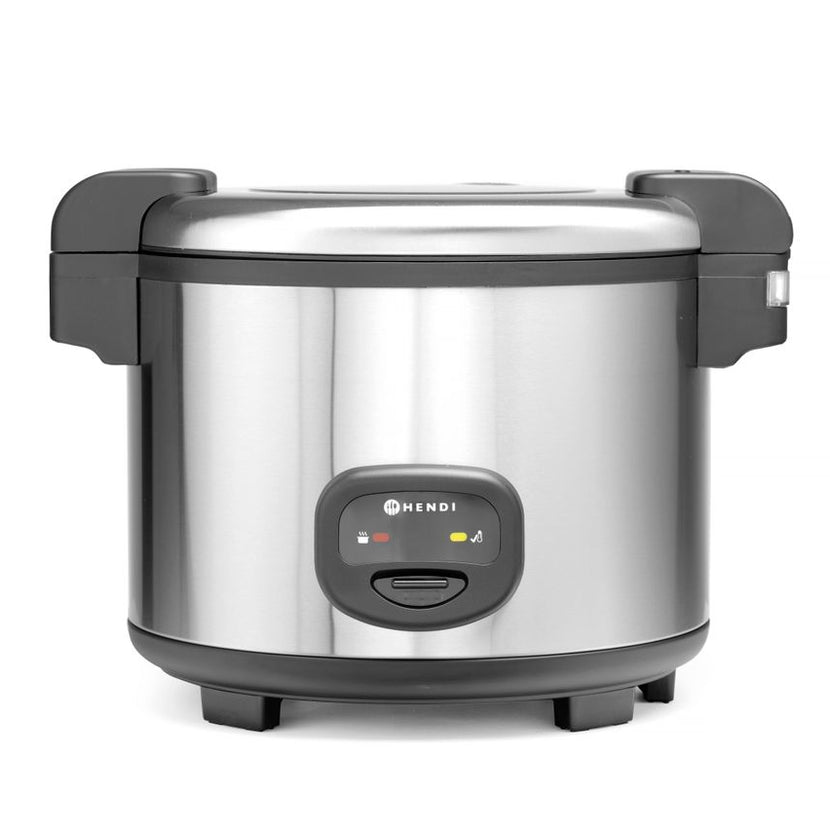 Hendi rijststomer 5,4 liter 230V 1950W – rijstkoker voor restaurant en cateringkeuken