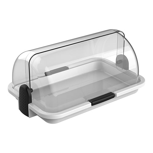EMGA Buffetvitrine 30x21x14 cm – compacte presentatievitrine voor gebak en broodjes