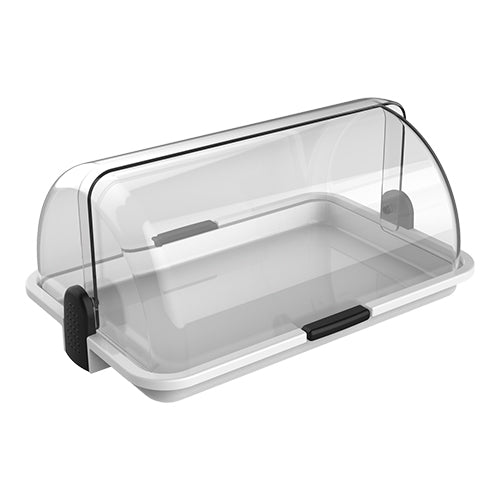 EMGA Buffetvitrine 38x26x17 cm – ruime vitrine voor buffet, bakkerij en lunchroom