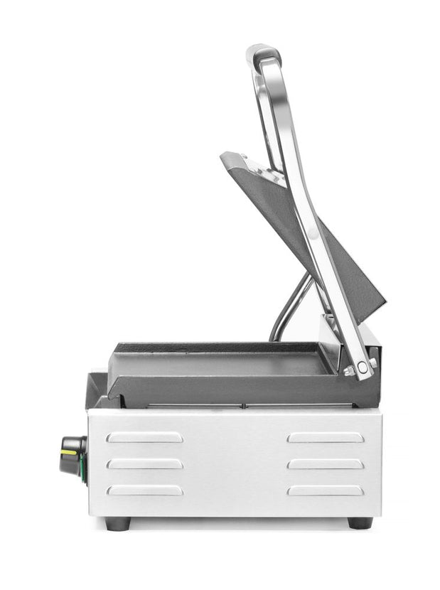 Bediening met thermostaat op de Hendi contactgrill enkel 230V