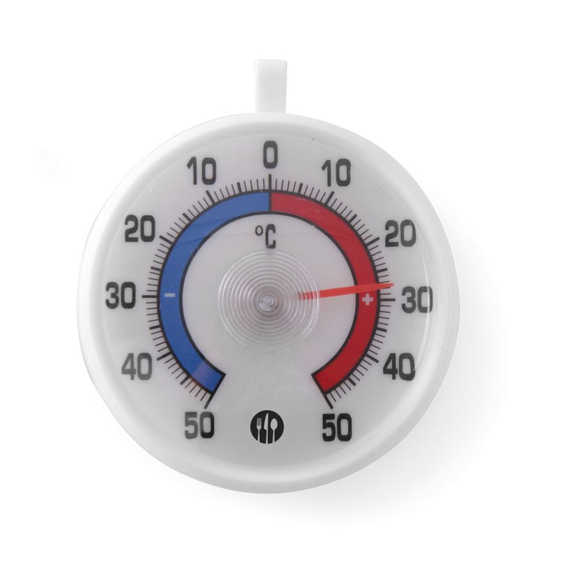 Hendi ronde koelkastthermometer -50 tot 50 °C – ophangen in koeling of vriezer