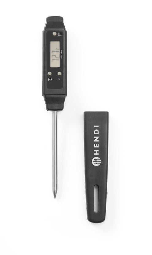 Hendi digitale thermometer 45x180 mm met clipbevestiging – handig in koeling en vriezer
