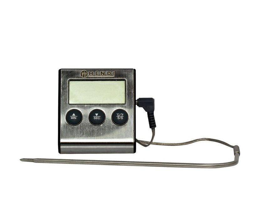 Hendi steakthermometer 25 mm met indicatie rood tot doorbakken – gaarheid van vlees