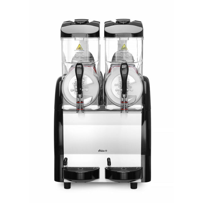 Hendi slushmachine 2x 12 liter 230V 920W – slush ijs maken voor bar, kiosk en evenement