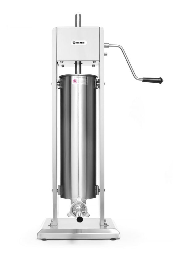 Hendi worstenvulmachine Profi Line 7 liter – zelf worst maken in slagerij en restaurant