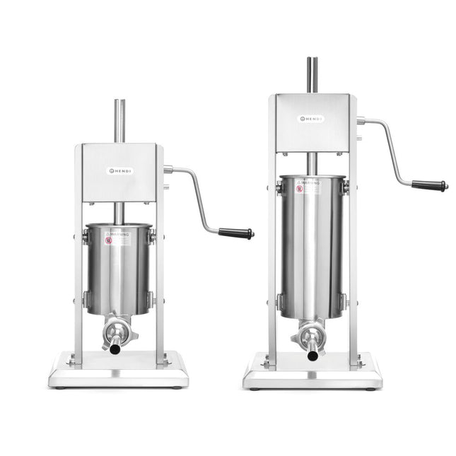 Hendi worstenvulmachine Profi Line 3 liter – compacte worstvuller voor keuken en slagerij