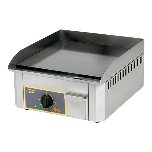 EMGA Elektrische bakplaat glad 40x40 cm – grillplaat voor snackbar en keuken