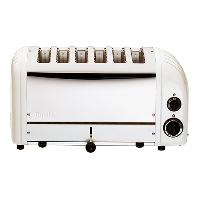 EMGA Dualit broodrooster 6 sleuven – toaster met hoge capaciteit voor ontbijtbuffet