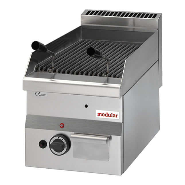 EMGA Lavasteengrill 60/30 propaan – lavasteengrill voor grillgerechten in het restaurant