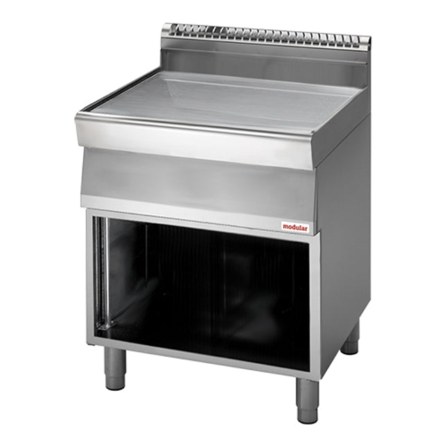 EMGA Werkunit met lade 70/70 – RVS werkblad met lade voor de professionele keuken
