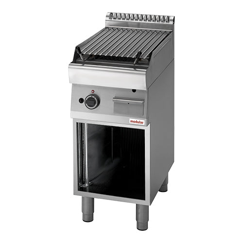 EMGA Lavasteengrill 70/40 aardgas – gasgrill met lavastenen voor grillgerechten