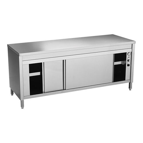 EMGA Bordenwarmkast 140 cm – warmhoudkast voor borden in restaurant en catering