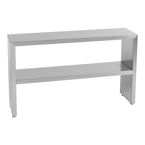 EMGA Plankstandaard 120 cm dubbel – tweelaags wandschap voor de horecakeuken