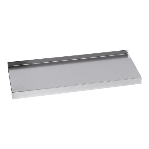 EMGA Wandplank 100 cm met opstand – RVS wandschap voor de horecakeuken