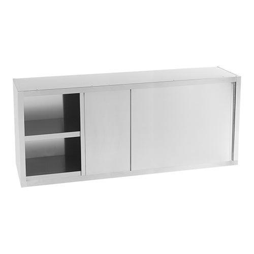 EMGA Wandkast 140 cm dicht – gesloten wandkast voor opslag in de professionele keuken